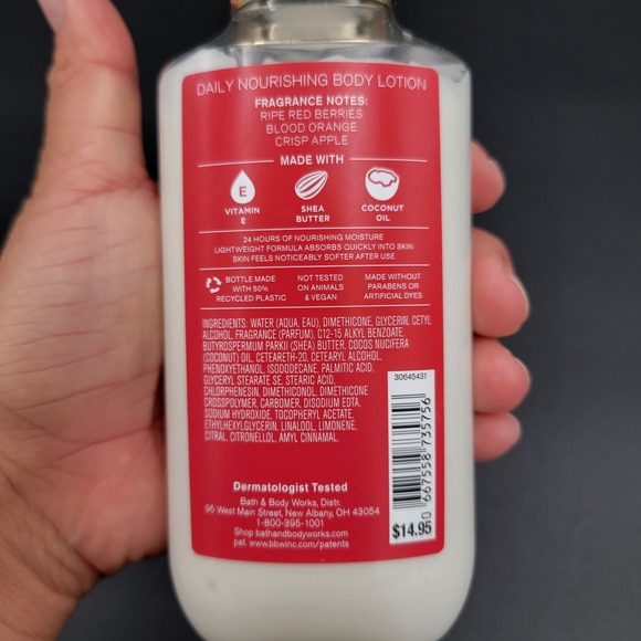 Bath & Body Works Lotion‎ Bright Christmas Morning Daily Nourishing Body Lotion - Picture 5 of 5